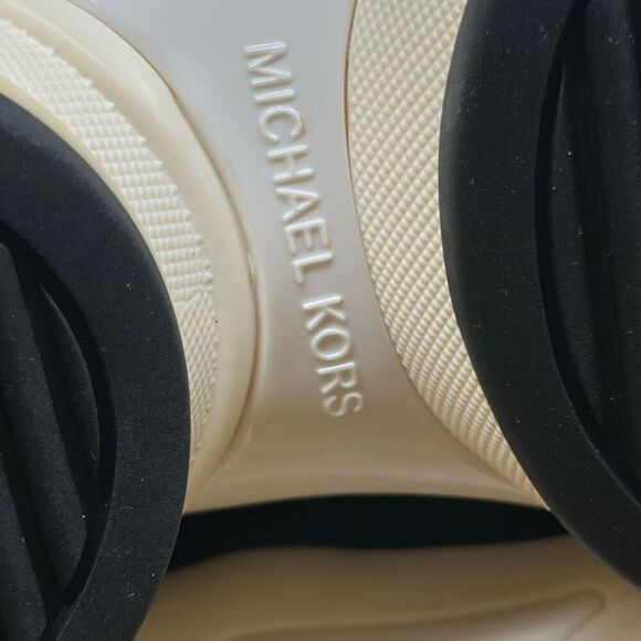 Michael Kors Olympia Extreme Trainers Black Sneakers Womens size 9.5 - Picture 10 of 10